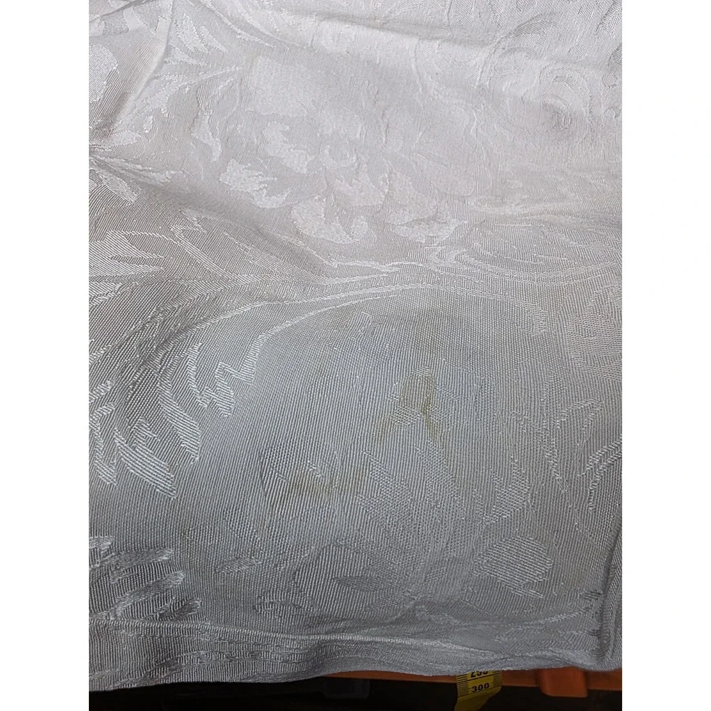 Watorford‎ Linens Napkins Set Of 5 Ivory Floral Formal Dining 20x20